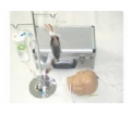SYL/T4 高级硅胶儿童头皮静脉注射穿刺训练模型